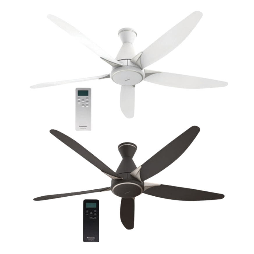 Quạt trần Panasonic 5 cánh F-60GDS-W, có khiển